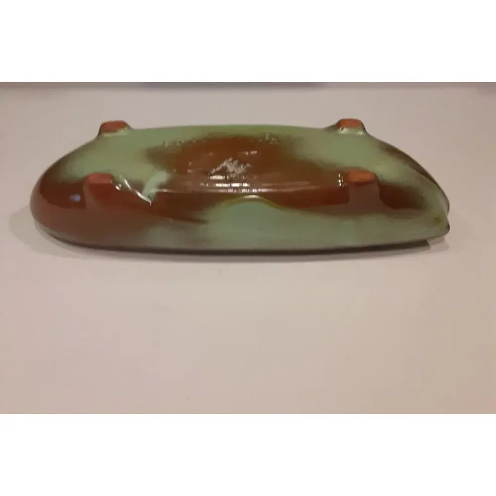 Vintage Frankoma Pottery #45 Center Piece Planter Boat Bowl